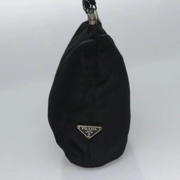 PRADA Hand Bag Nylon Black Auth - Picture 11 of 16